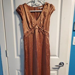 Reformation Kaye Dress in pink